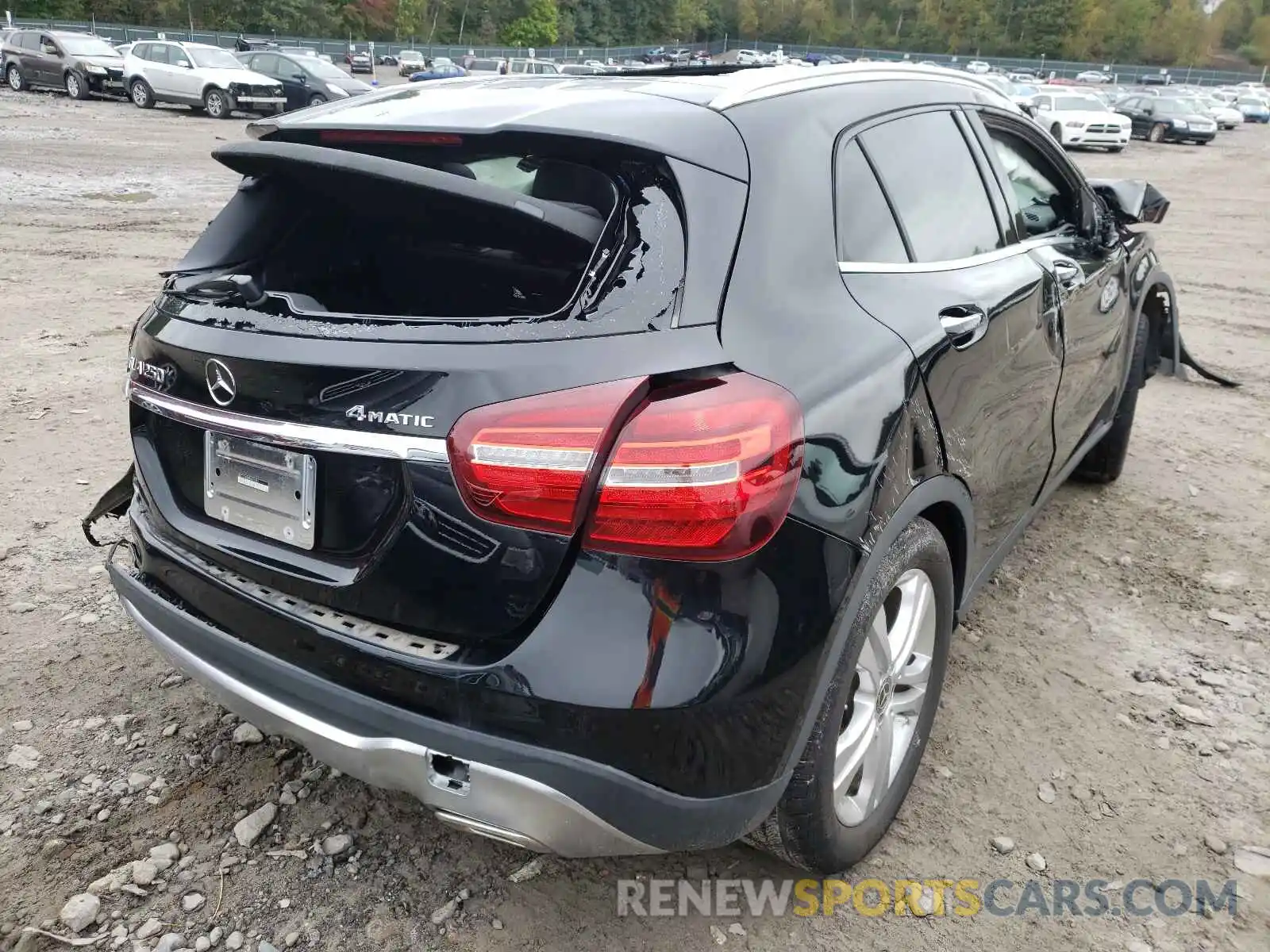 4 Photograph of a damaged car WDCTG4GB7KU011901 MERCEDES-BENZ GLA-CLASS 2019