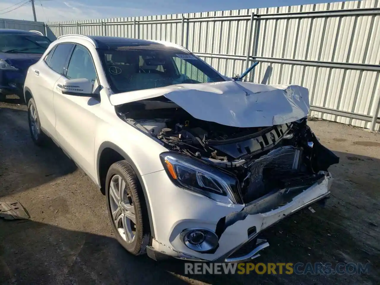 1 Photograph of a damaged car WDCTG4GB7KU015916 MERCEDES-BENZ GLA-CLASS 2019