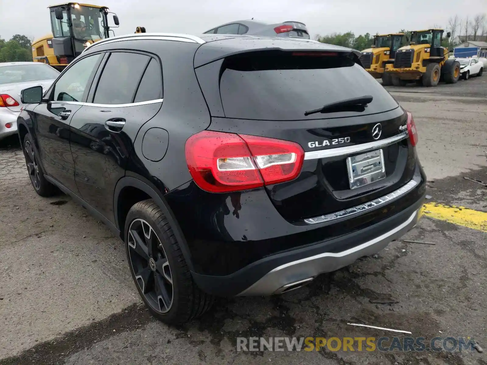 3 Photograph of a damaged car WDCTG4GB7KU017312 MERCEDES-BENZ GLA-CLASS 2019