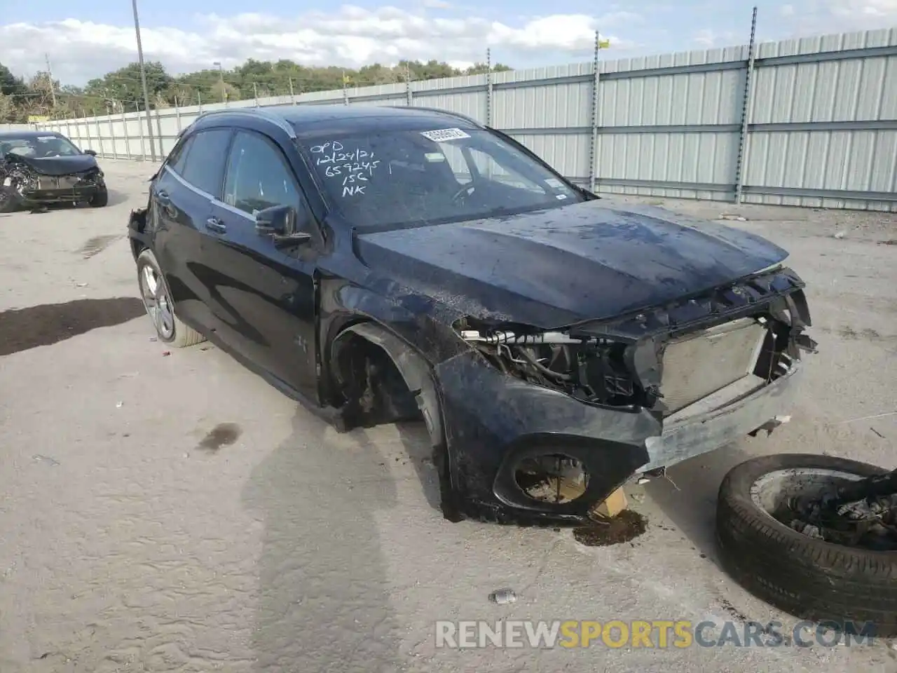 1 Photograph of a damaged car WDCTG4GB7KU019917 MERCEDES-BENZ GLA-CLASS 2019