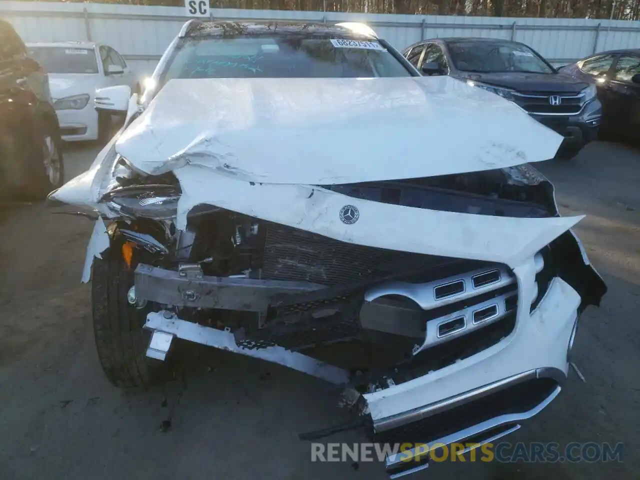 7 Photograph of a damaged car WDCTG4GB8KJ587322 MERCEDES-BENZ GLA-CLASS 2019