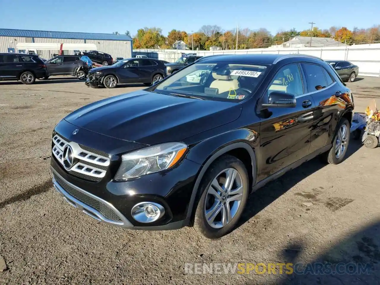 2 Photograph of a damaged car WDCTG4GB8KU007680 MERCEDES-BENZ GLA-CLASS 2019