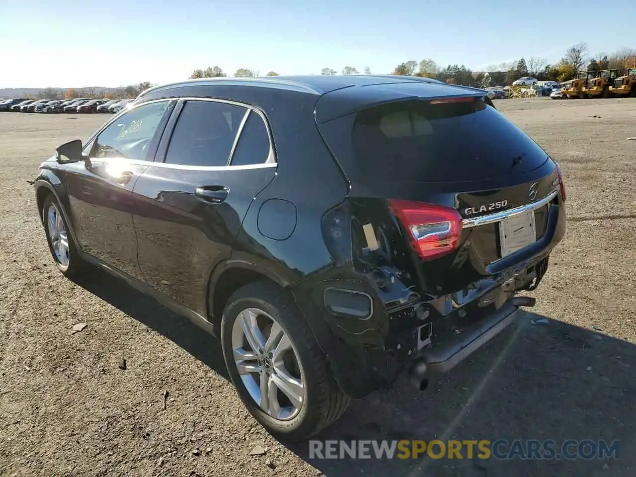 3 Photograph of a damaged car WDCTG4GB8KU007680 MERCEDES-BENZ GLA-CLASS 2019