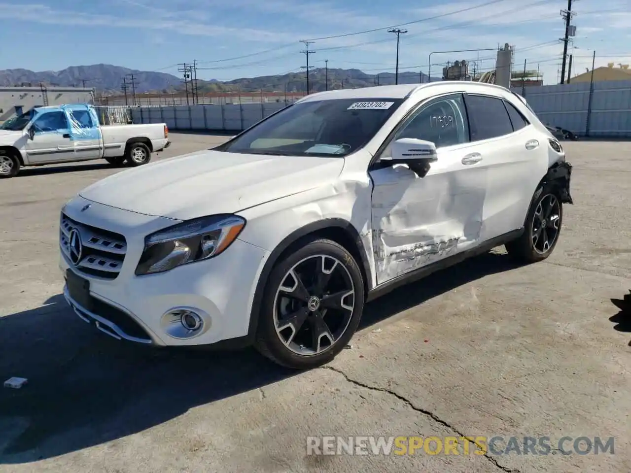 2 Photograph of a damaged car WDCTG4GB8KU015200 MERCEDES-BENZ GLA-CLASS 2019