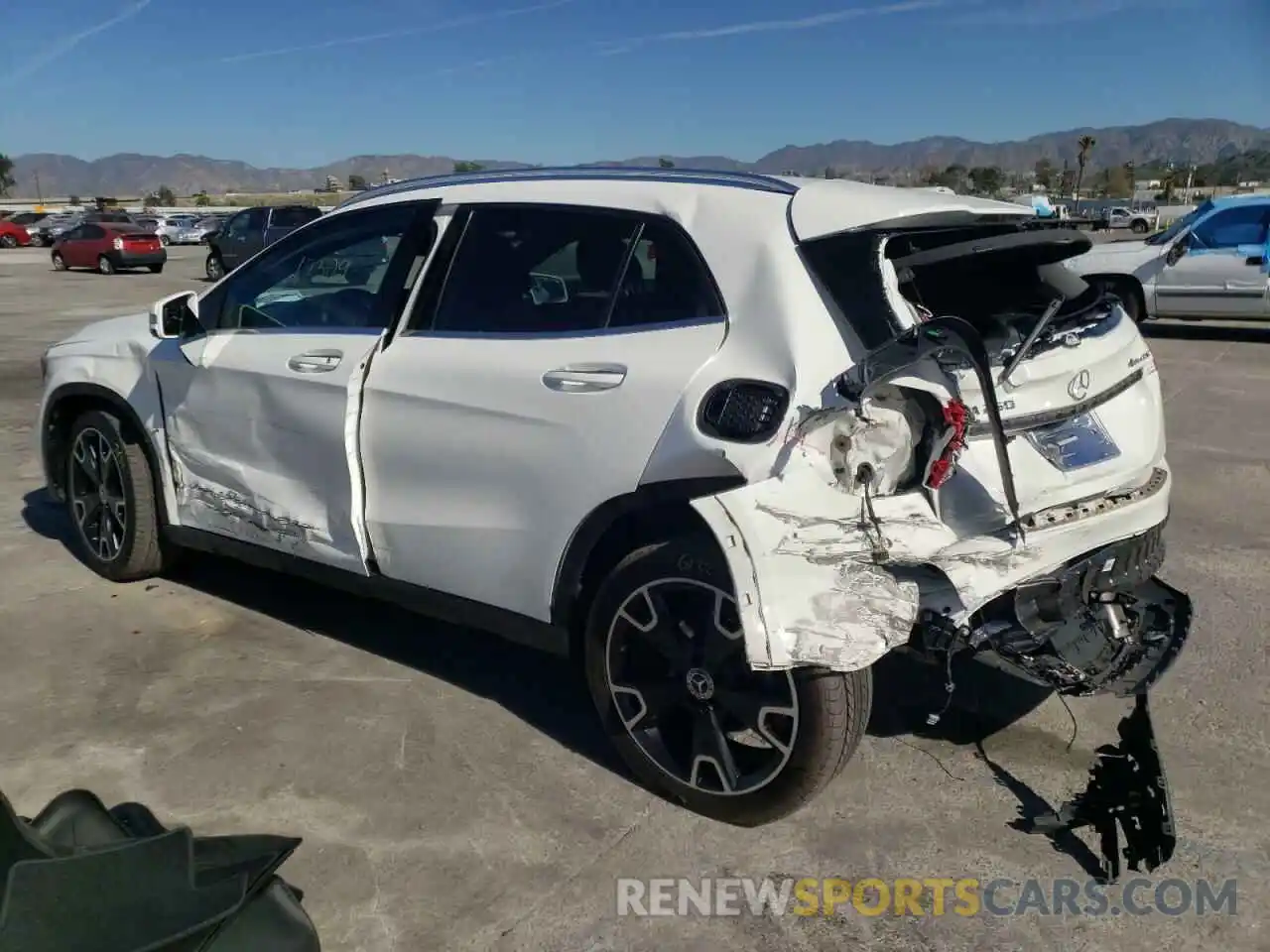 3 Photograph of a damaged car WDCTG4GB8KU015200 MERCEDES-BENZ GLA-CLASS 2019