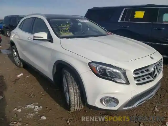 1 Фотография поврежденного автомобиля WDCTG4GB9KJ545497 MERCEDES-BENZ GLA-CLASS 2019