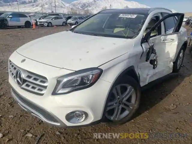 2 Фотография поврежденного автомобиля WDCTG4GB9KJ545497 MERCEDES-BENZ GLA-CLASS 2019