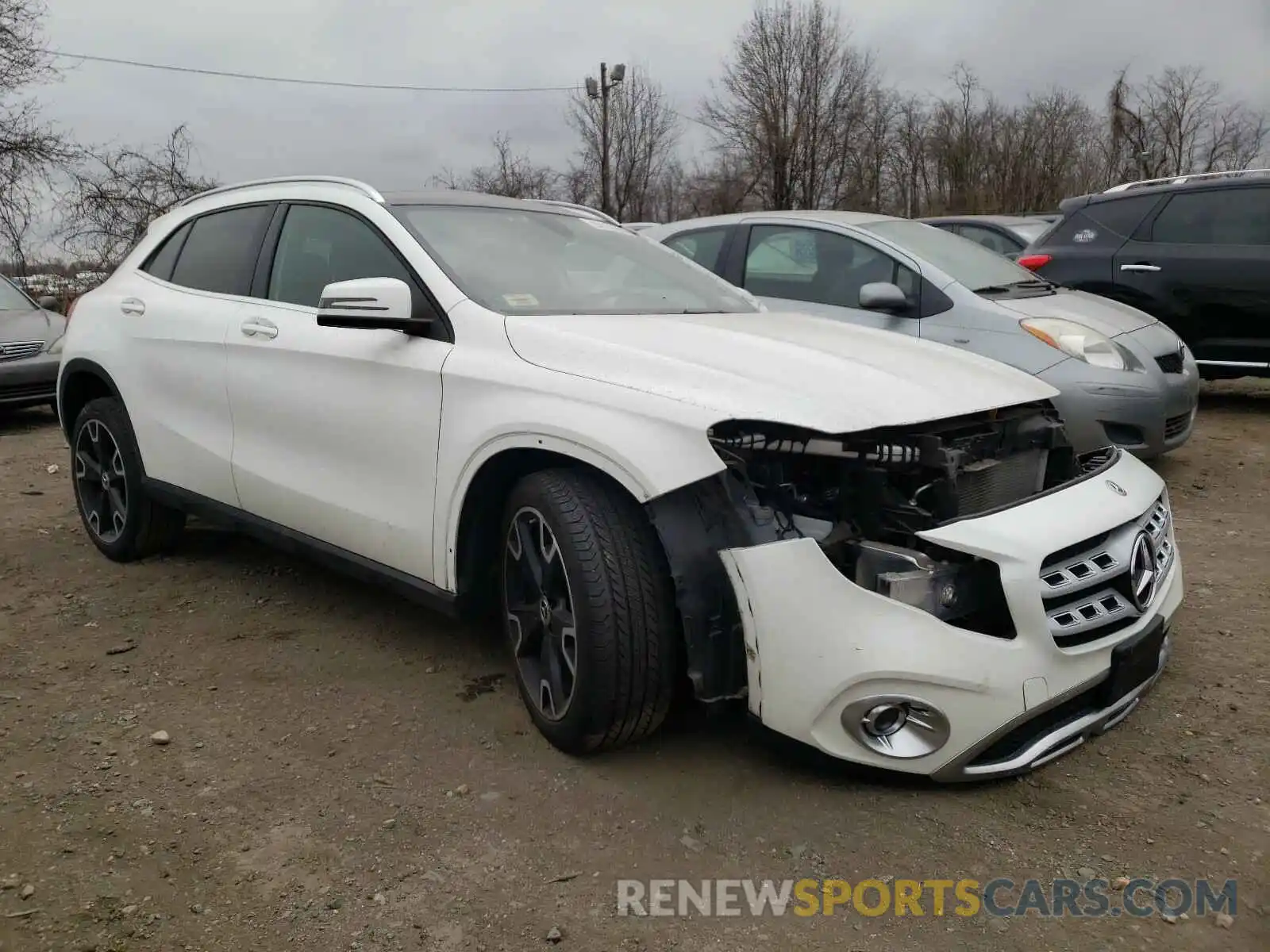 1 Photograph of a damaged car WDCTG4GB9KJ551770 MERCEDES-BENZ GLA-CLASS 2019