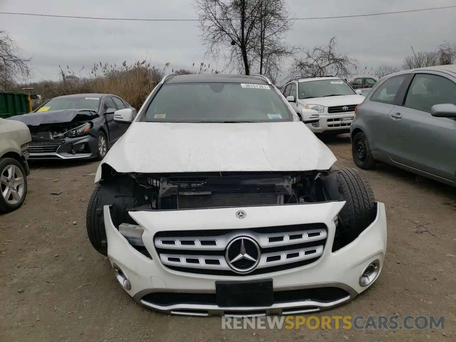 9 Photograph of a damaged car WDCTG4GB9KJ551770 MERCEDES-BENZ GLA-CLASS 2019