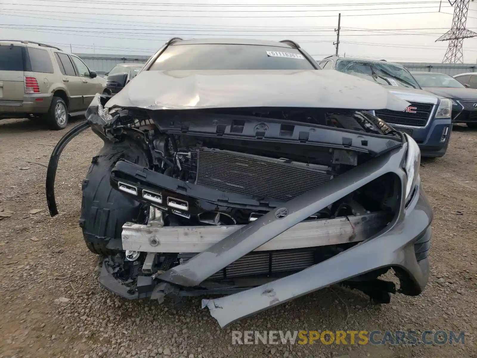 9 Photograph of a damaged car WDCTG4GB9KJ581481 MERCEDES-BENZ GLA-CLASS 2019