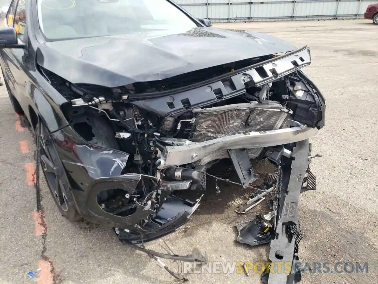 9 Photograph of a damaged car WDCTG4GB9KJ592464 MERCEDES-BENZ GLA-CLASS 2019