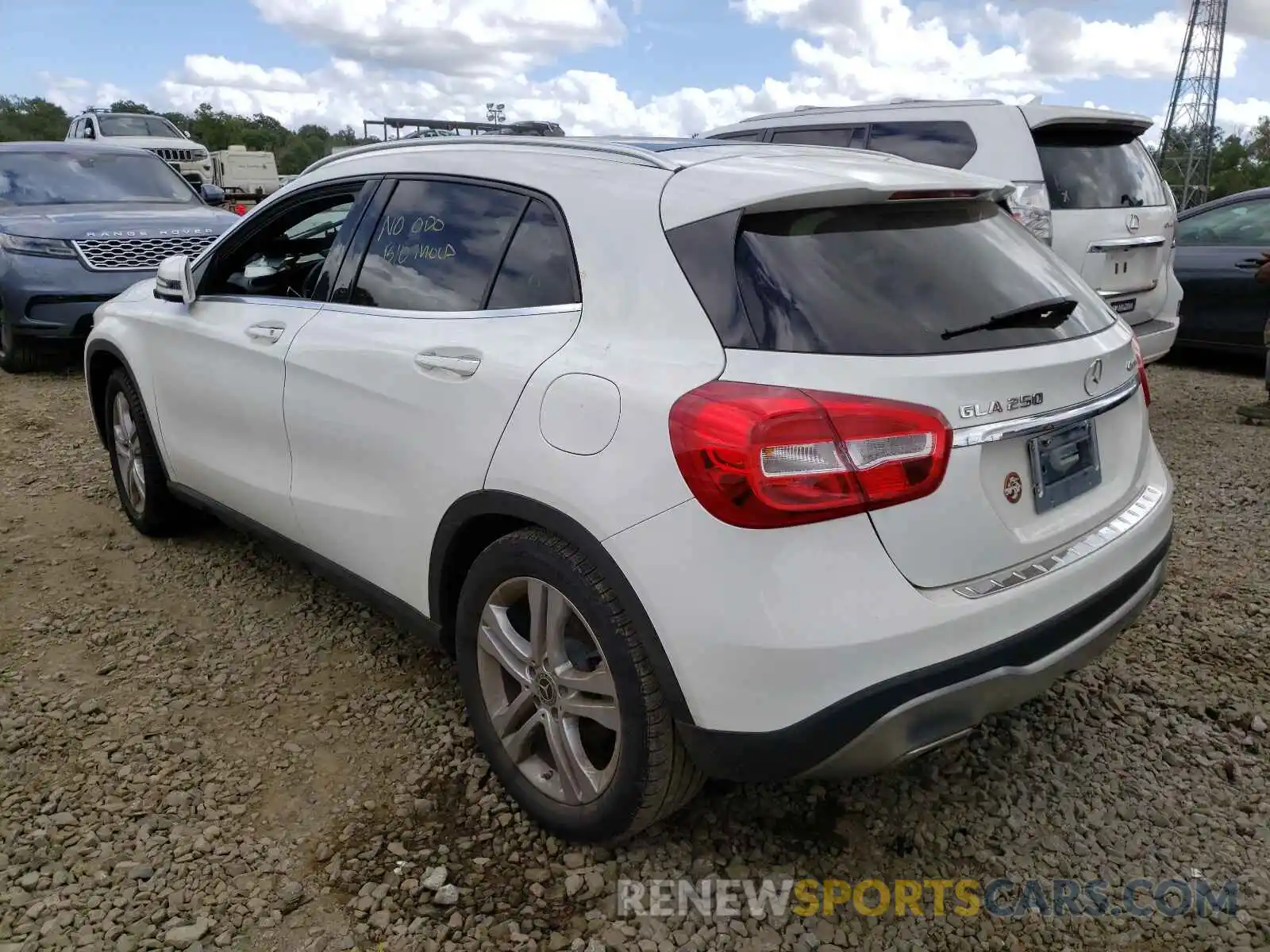 3 Photograph of a damaged car WDCTG4GB9KJ602202 MERCEDES-BENZ GLA-CLASS 2019