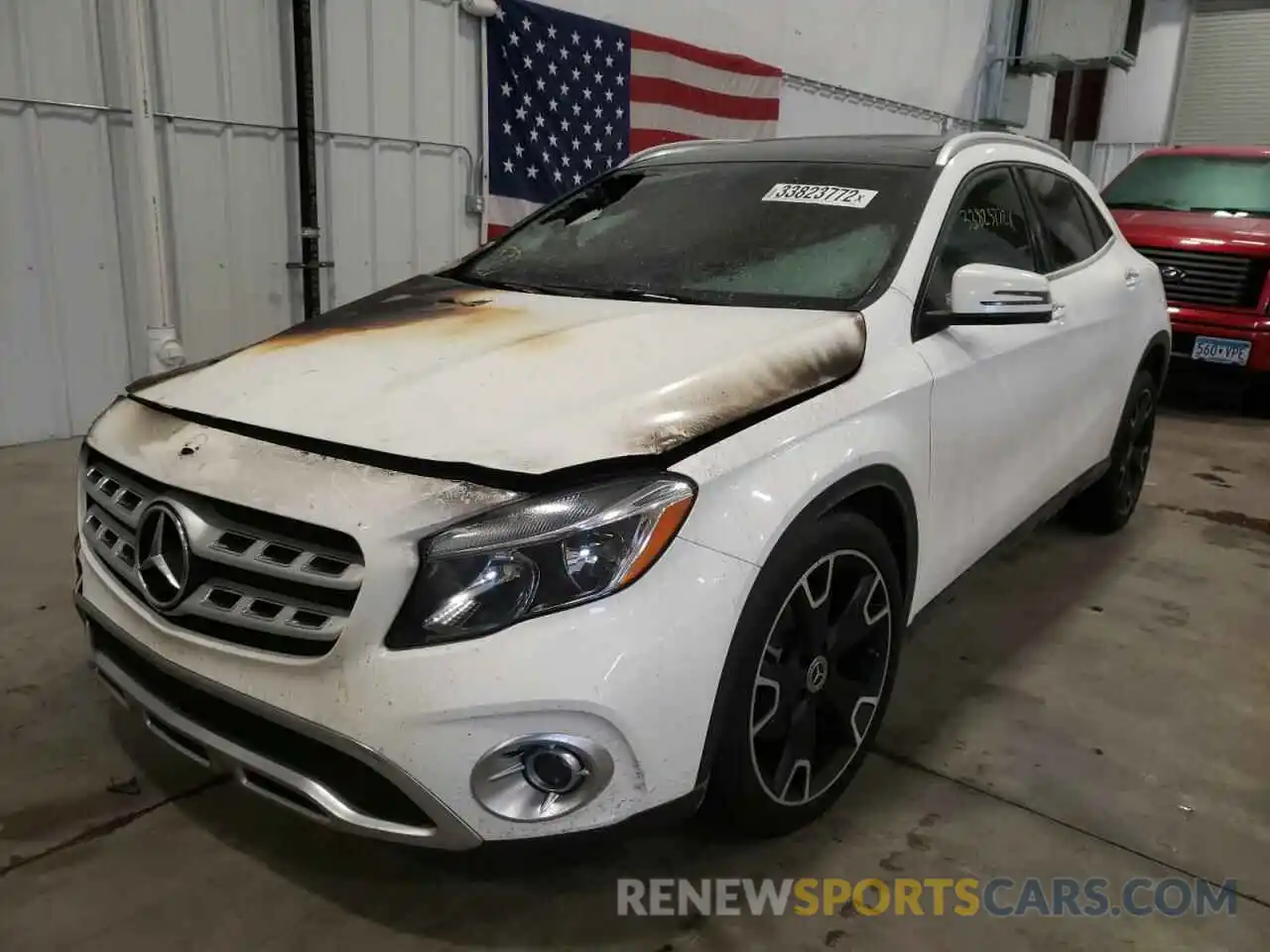 2 Photograph of a damaged car WDCTG4GB9KU009180 MERCEDES-BENZ GLA-CLASS 2019