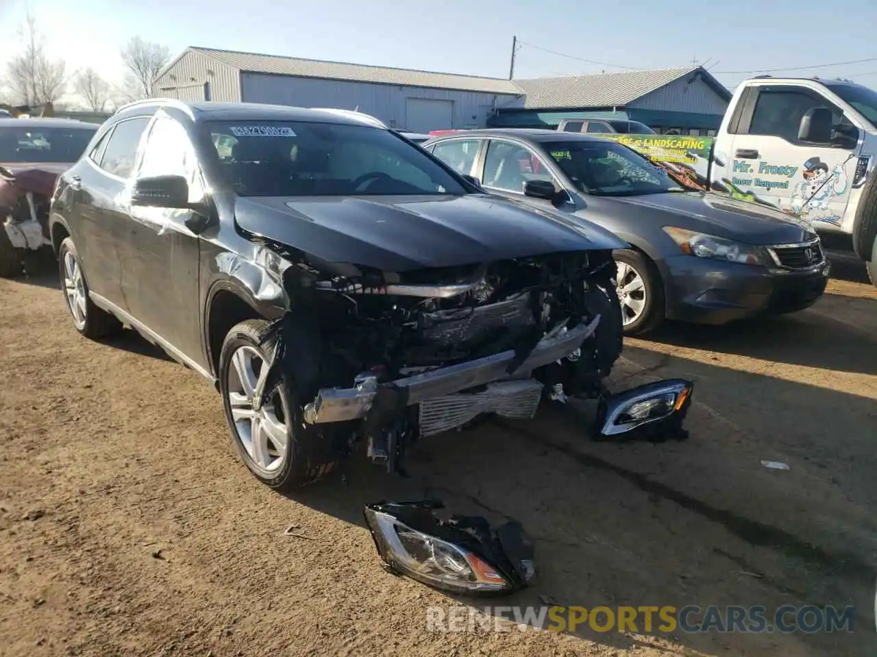 1 Photograph of a damaged car WDCTG4GB9KU011088 MERCEDES-BENZ GLA-CLASS 2019