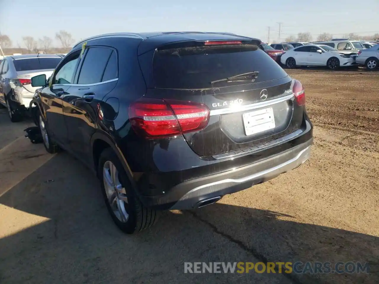 3 Photograph of a damaged car WDCTG4GB9KU011088 MERCEDES-BENZ GLA-CLASS 2019