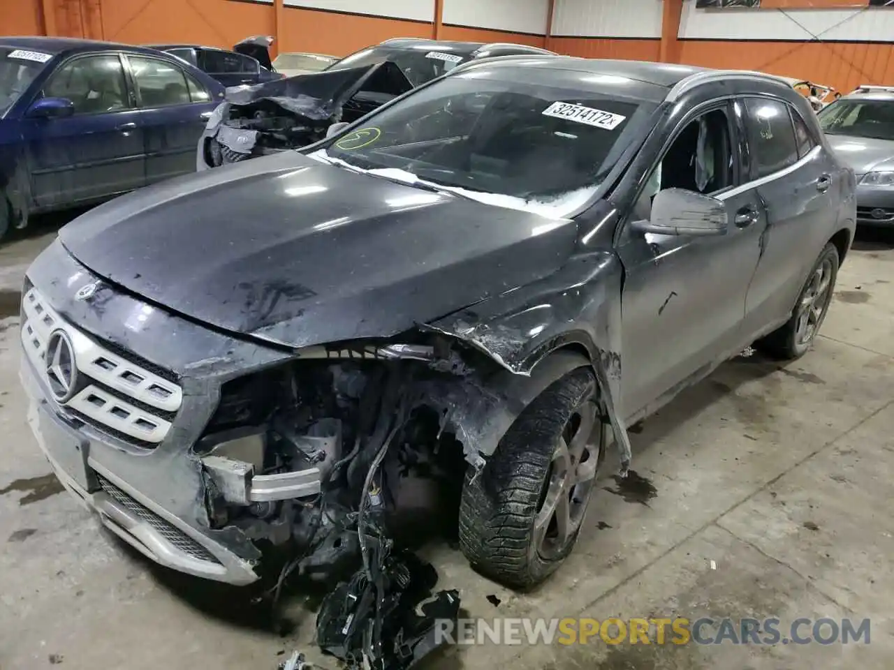 2 Photograph of a damaged car WDCTG4GB9KU015139 MERCEDES-BENZ GLA-CLASS 2019