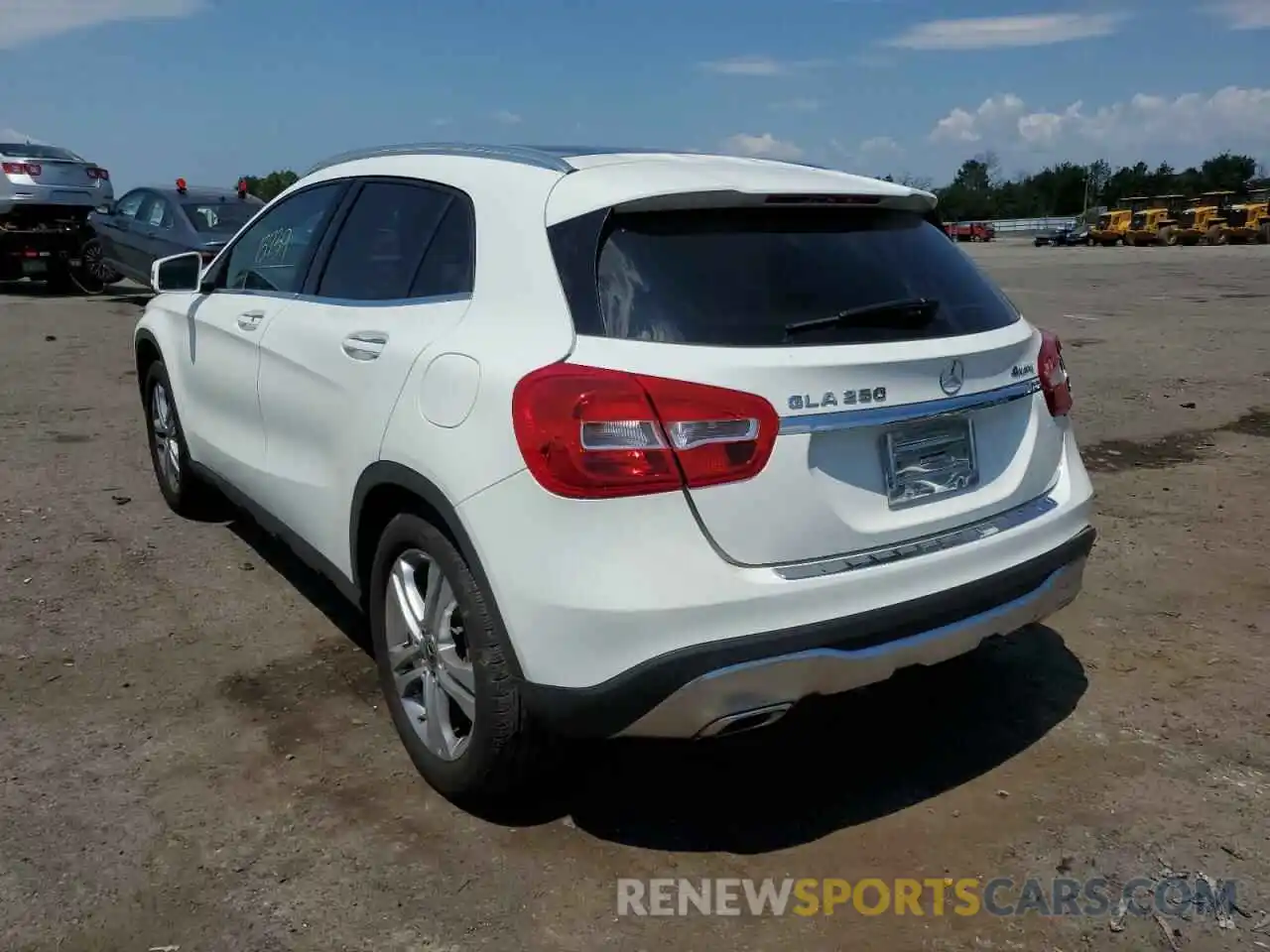 3 Photograph of a damaged car WDCTG4GBXKJ596538 MERCEDES-BENZ GLA-CLASS 2019