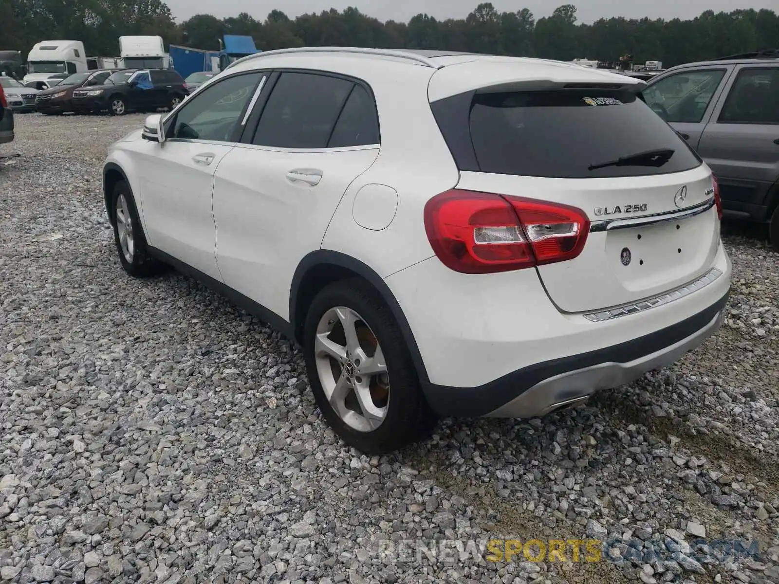 3 Photograph of a damaged car WDCTG4GBXKJ607148 MERCEDES-BENZ GLA-CLASS 2019