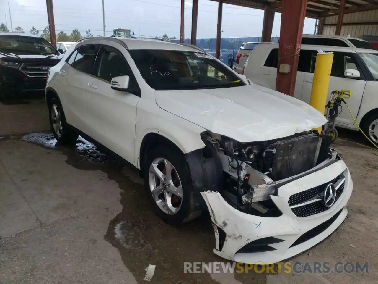 1 Photograph of a damaged car WDCTG4GBXKU008006 MERCEDES-BENZ GLA-CLASS 2019