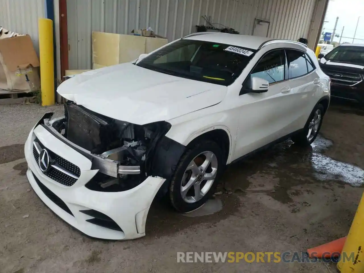 2 Фотография поврежденного автомобиля WDCTG4GBXKU008006 MERCEDES-BENZ GLA-CLASS 2019