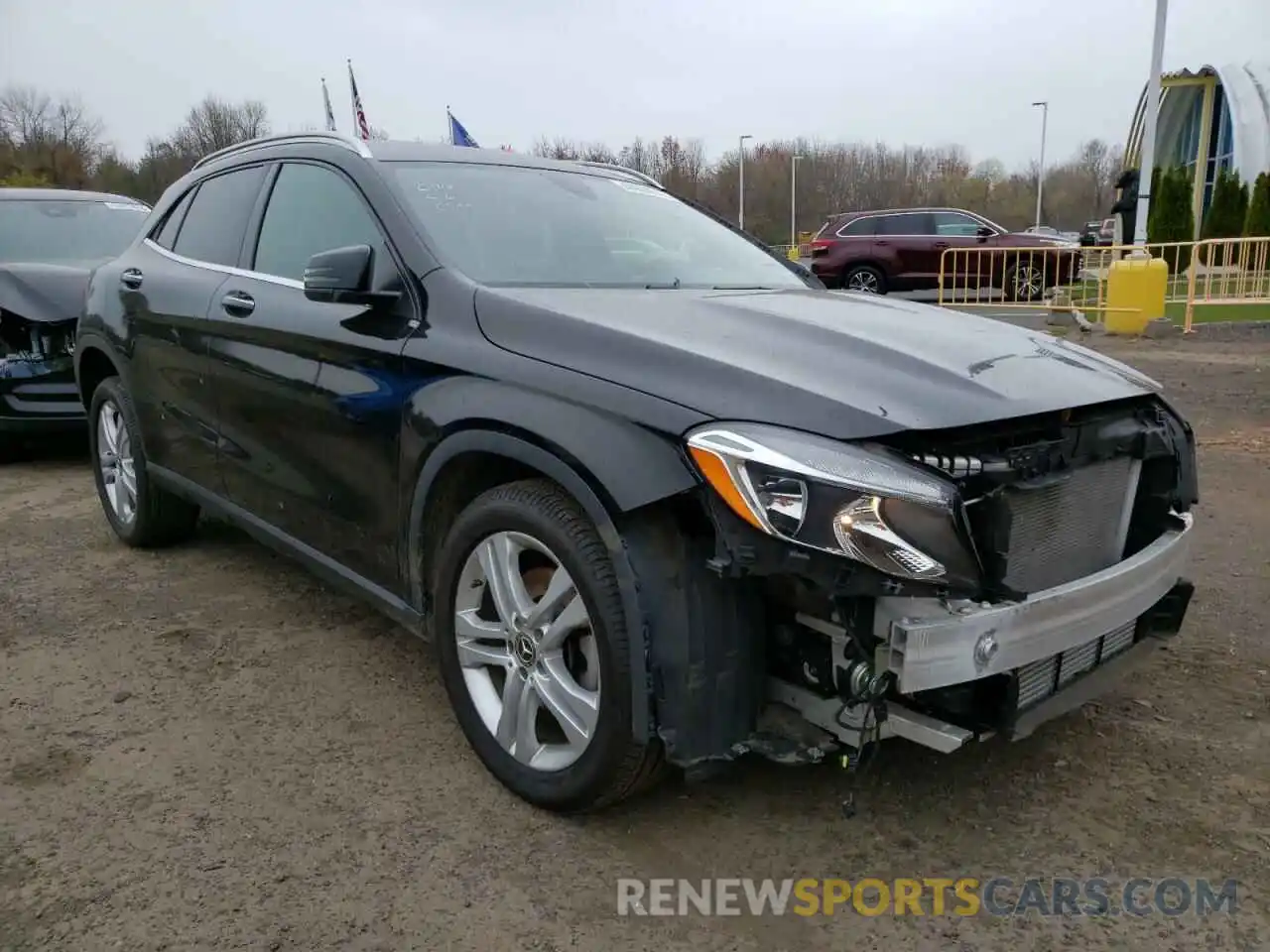 1 Photograph of a damaged car WDCTG4GBXKU010676 MERCEDES-BENZ GLA-CLASS 2019