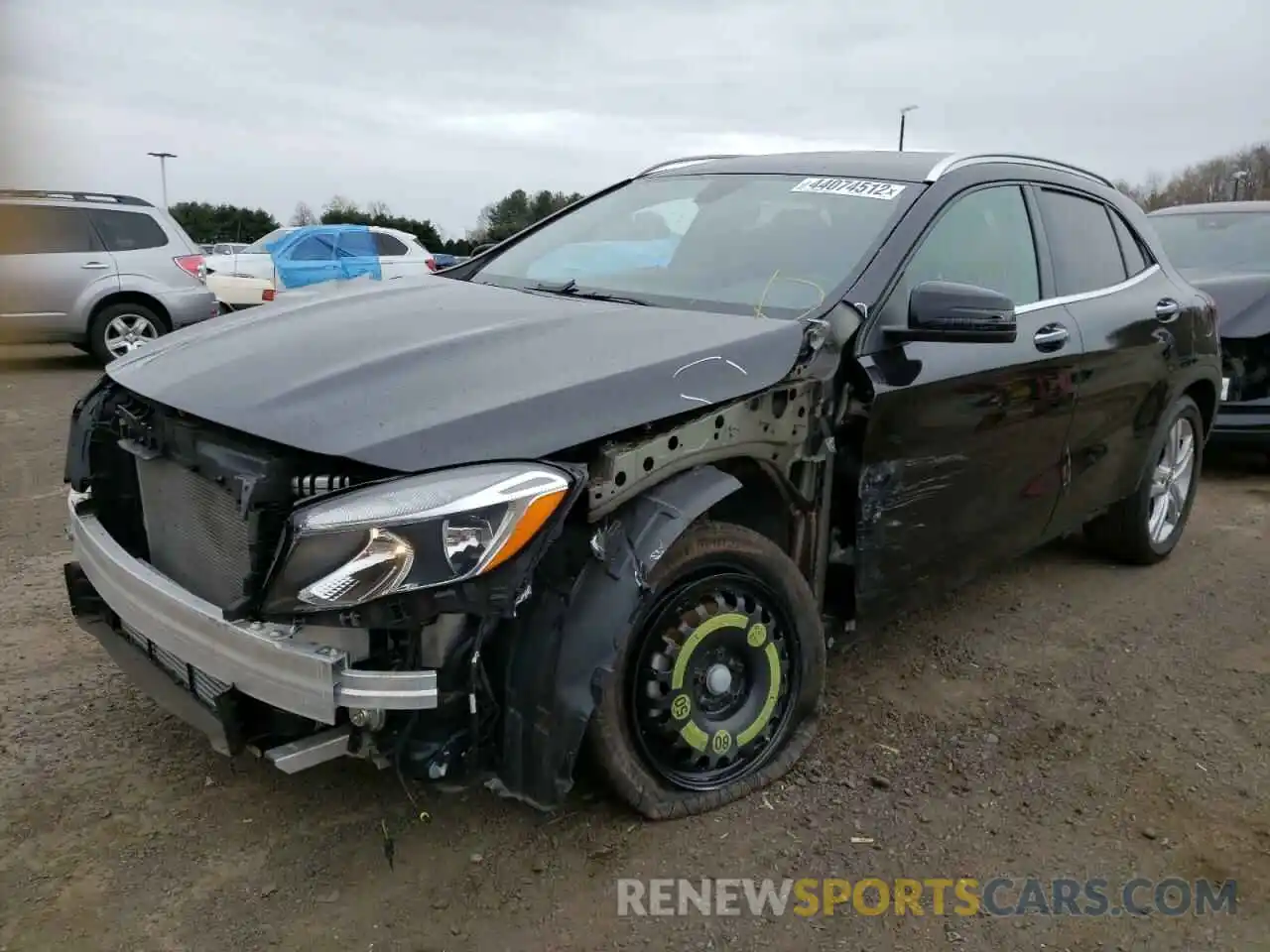 2 Photograph of a damaged car WDCTG4GBXKU010676 MERCEDES-BENZ GLA-CLASS 2019