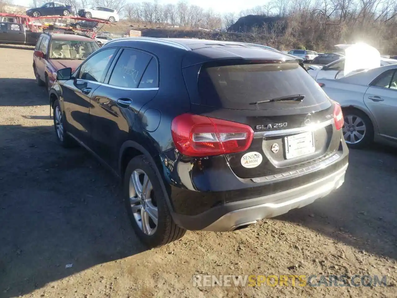 3 Photograph of a damaged car WDCTG4GBXKU012198 MERCEDES-BENZ GLA-CLASS 2019