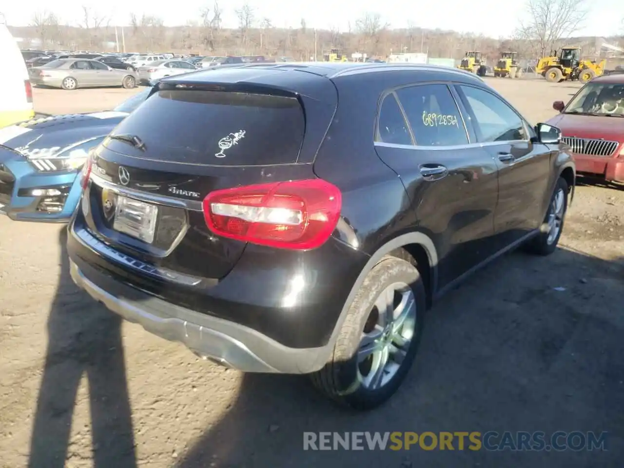 4 Photograph of a damaged car WDCTG4GBXKU012198 MERCEDES-BENZ GLA-CLASS 2019