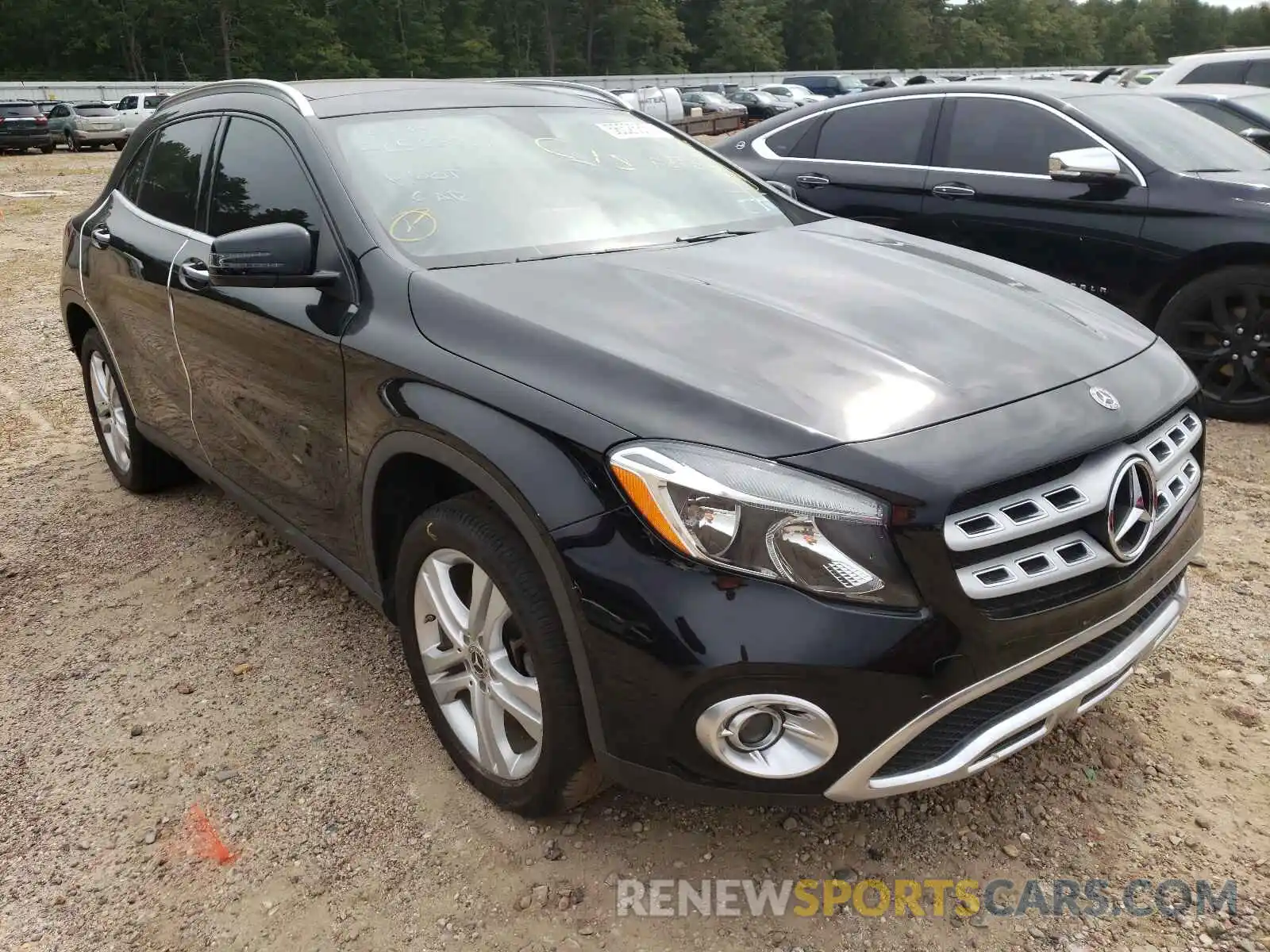 1 Photograph of a damaged car WDCTG4GBXKU015893 MERCEDES-BENZ GLA-CLASS 2019