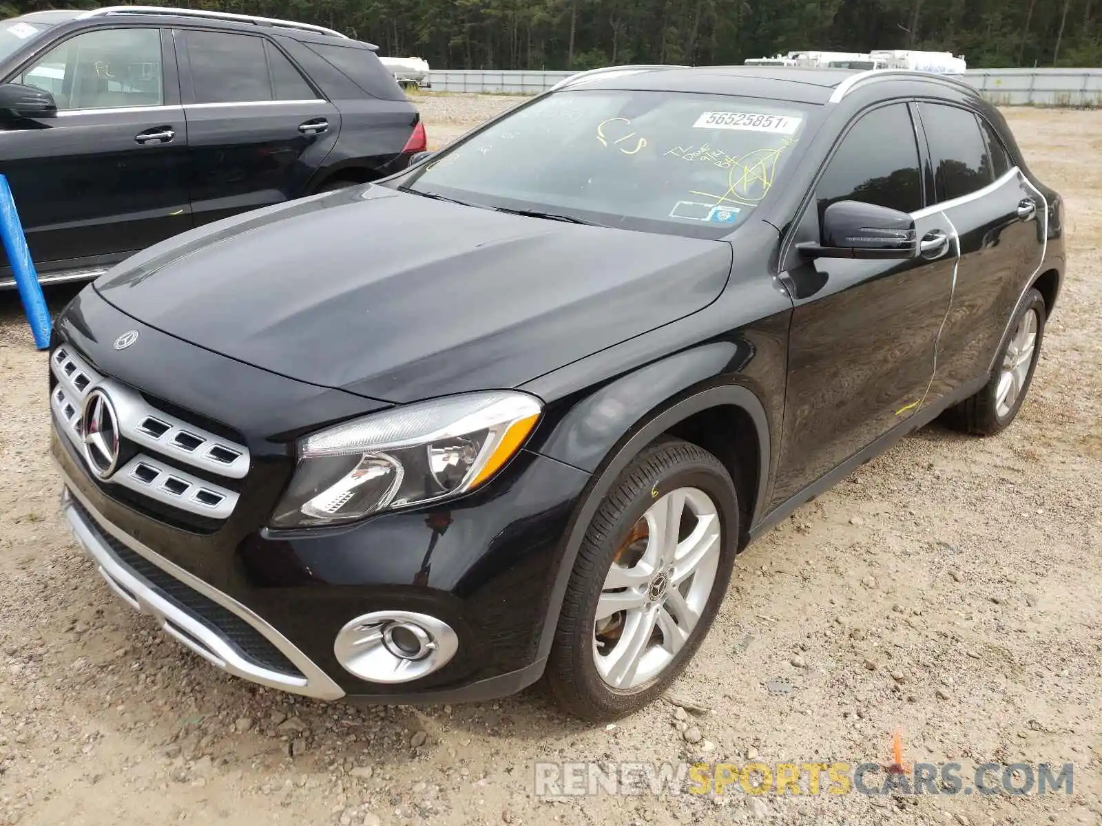 2 Photograph of a damaged car WDCTG4GBXKU015893 MERCEDES-BENZ GLA-CLASS 2019