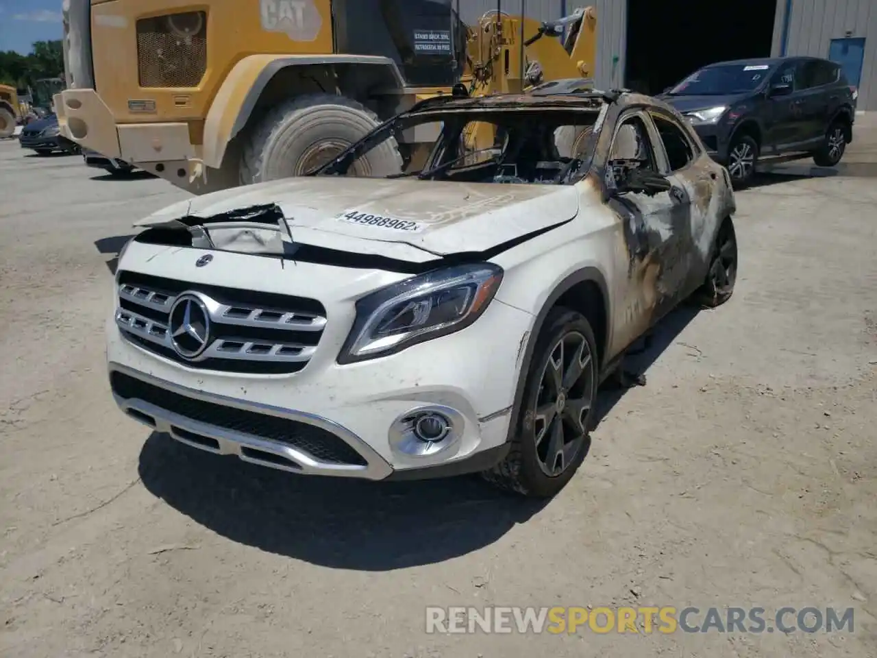 2 Photograph of a damaged car WDCTG4GBXKU019233 MERCEDES-BENZ GLA-CLASS 2019