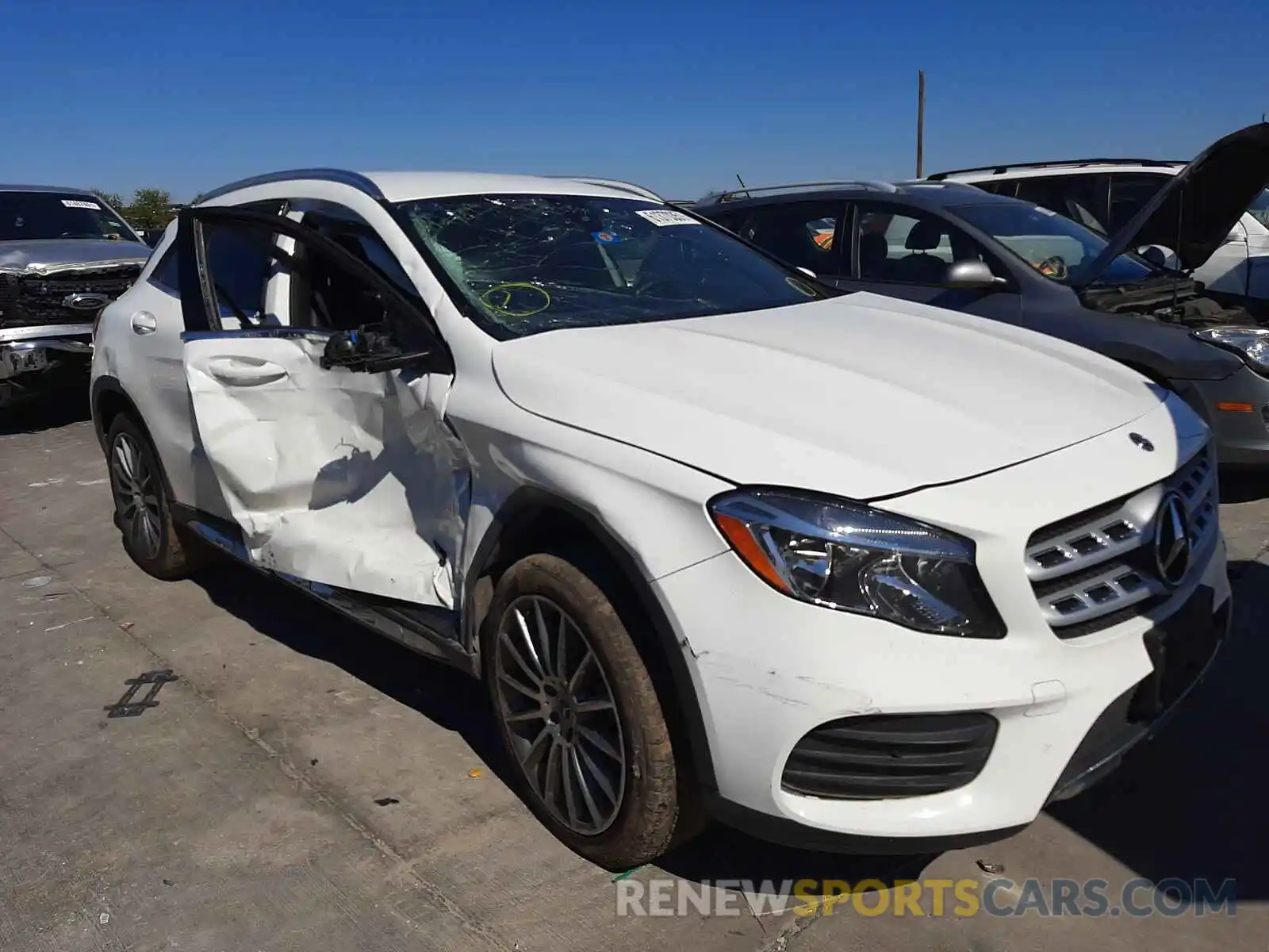 1 Photograph of a damaged car W1NTG4EB1LU028230 MERCEDES-BENZ GLA-CLASS 2020