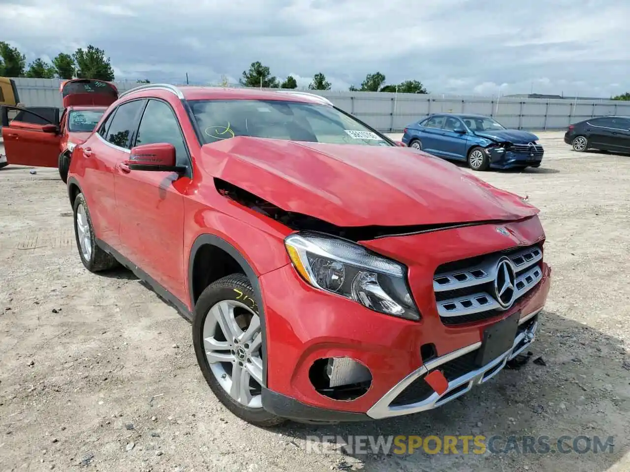 1 Photograph of a damaged car W1NTG4EB3LU030447 MERCEDES-BENZ GLA-CLASS 2020