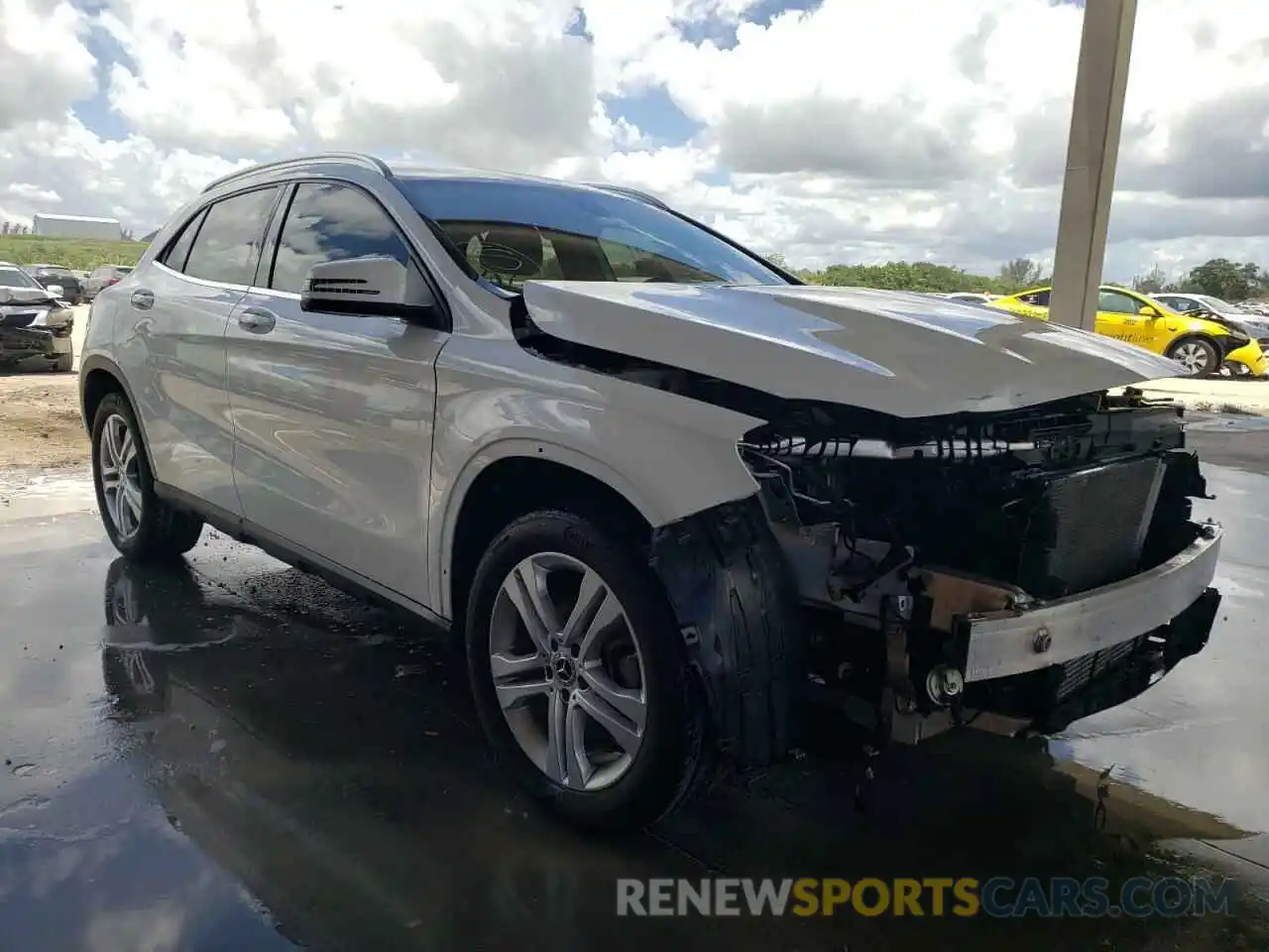 1 Photograph of a damaged car W1NTG4EBXLU040649 MERCEDES-BENZ GLA-CLASS 2020