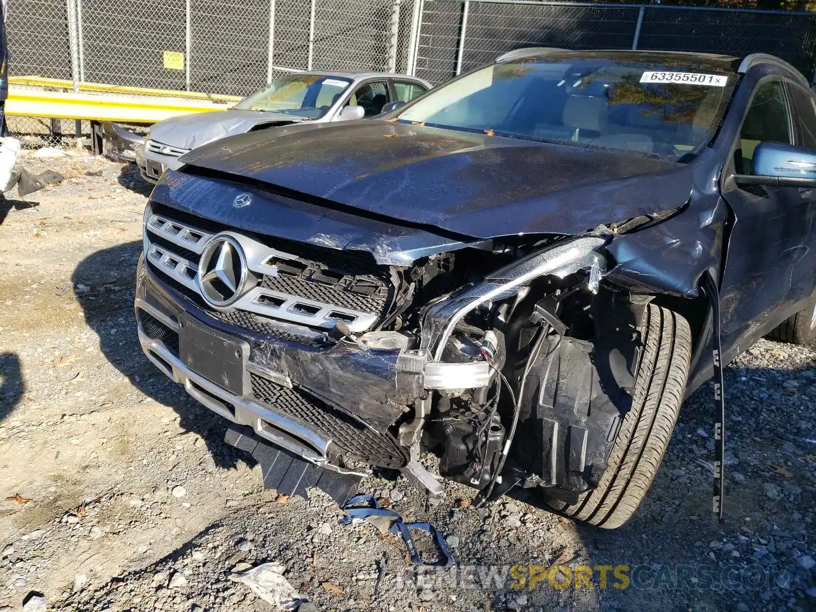 9 Photograph of a damaged car W1NTG4GB2LJ695905 MERCEDES-BENZ GLA-CLASS 2020