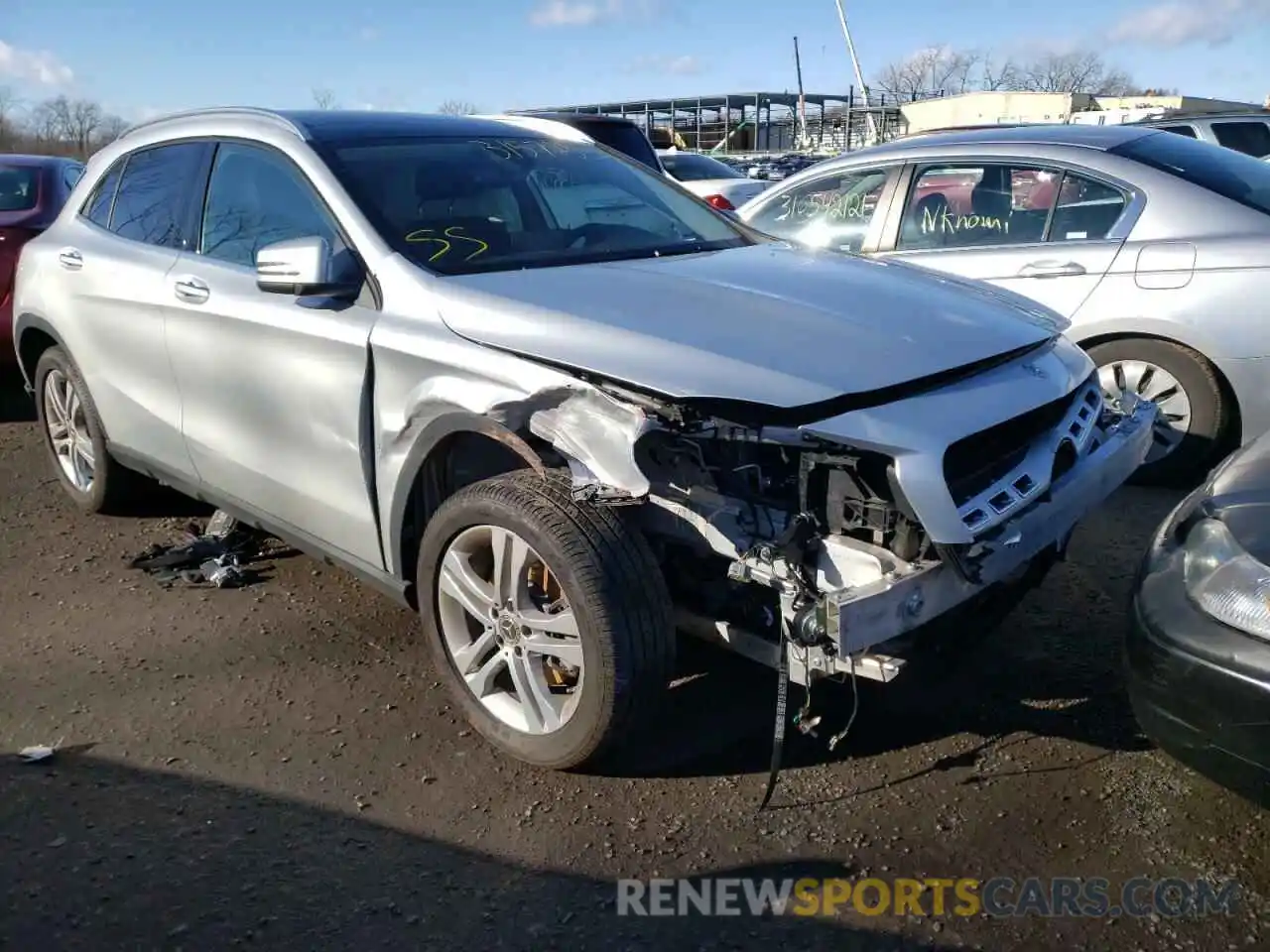 1 Photograph of a damaged car W1NTG4GB2LU031120 MERCEDES-BENZ GLA-CLASS 2020