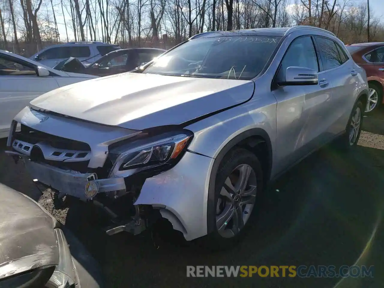 2 Photograph of a damaged car W1NTG4GB2LU031120 MERCEDES-BENZ GLA-CLASS 2020