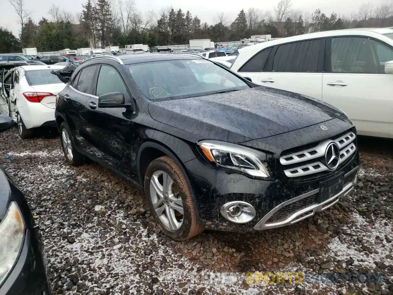 1 Photograph of a damaged car W1NTG4GB3LU031272 MERCEDES-BENZ GLA-CLASS 2020