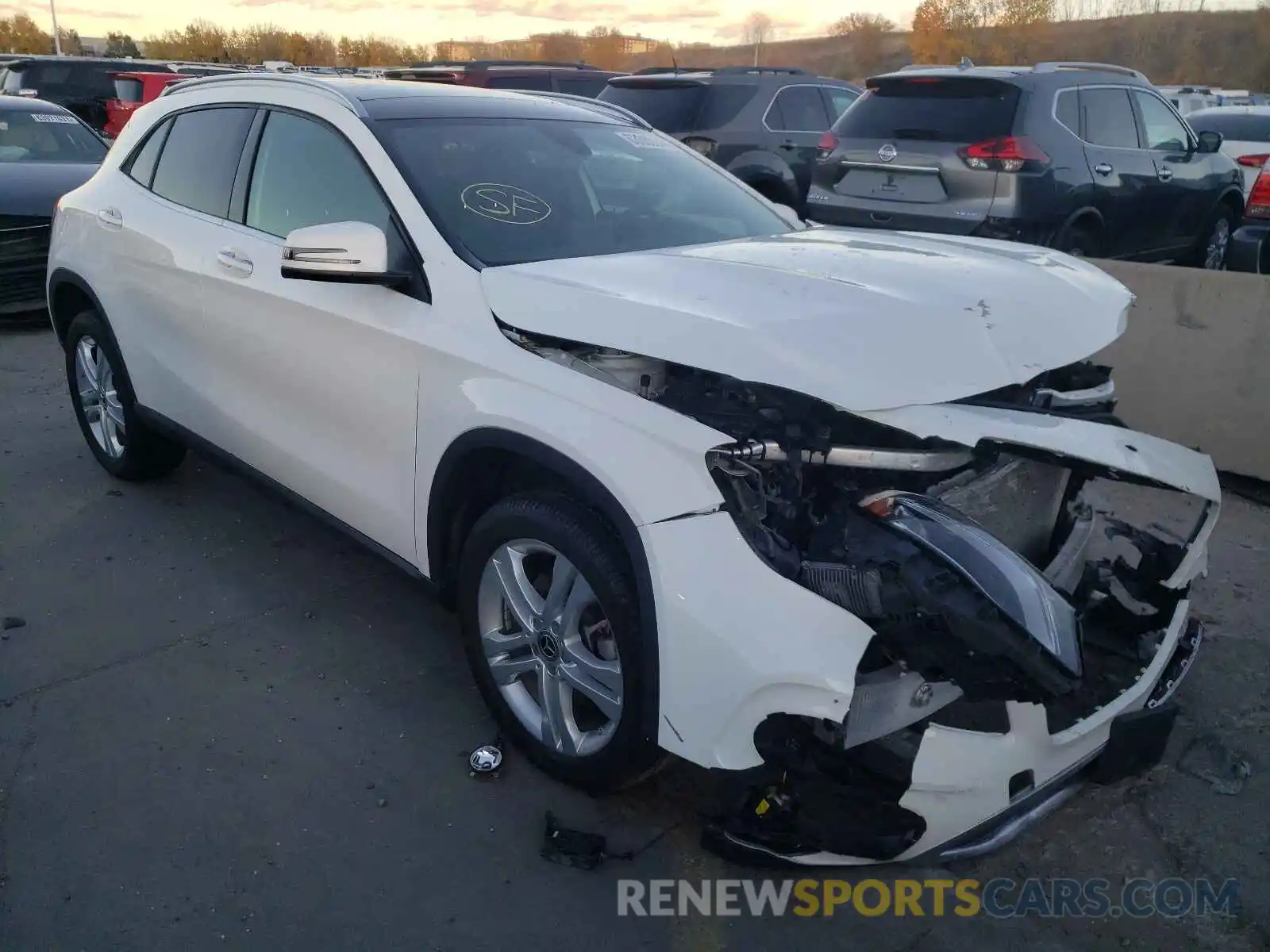 1 Photograph of a damaged car W1NTG4GB4LU040224 MERCEDES-BENZ GLA-CLASS 2020