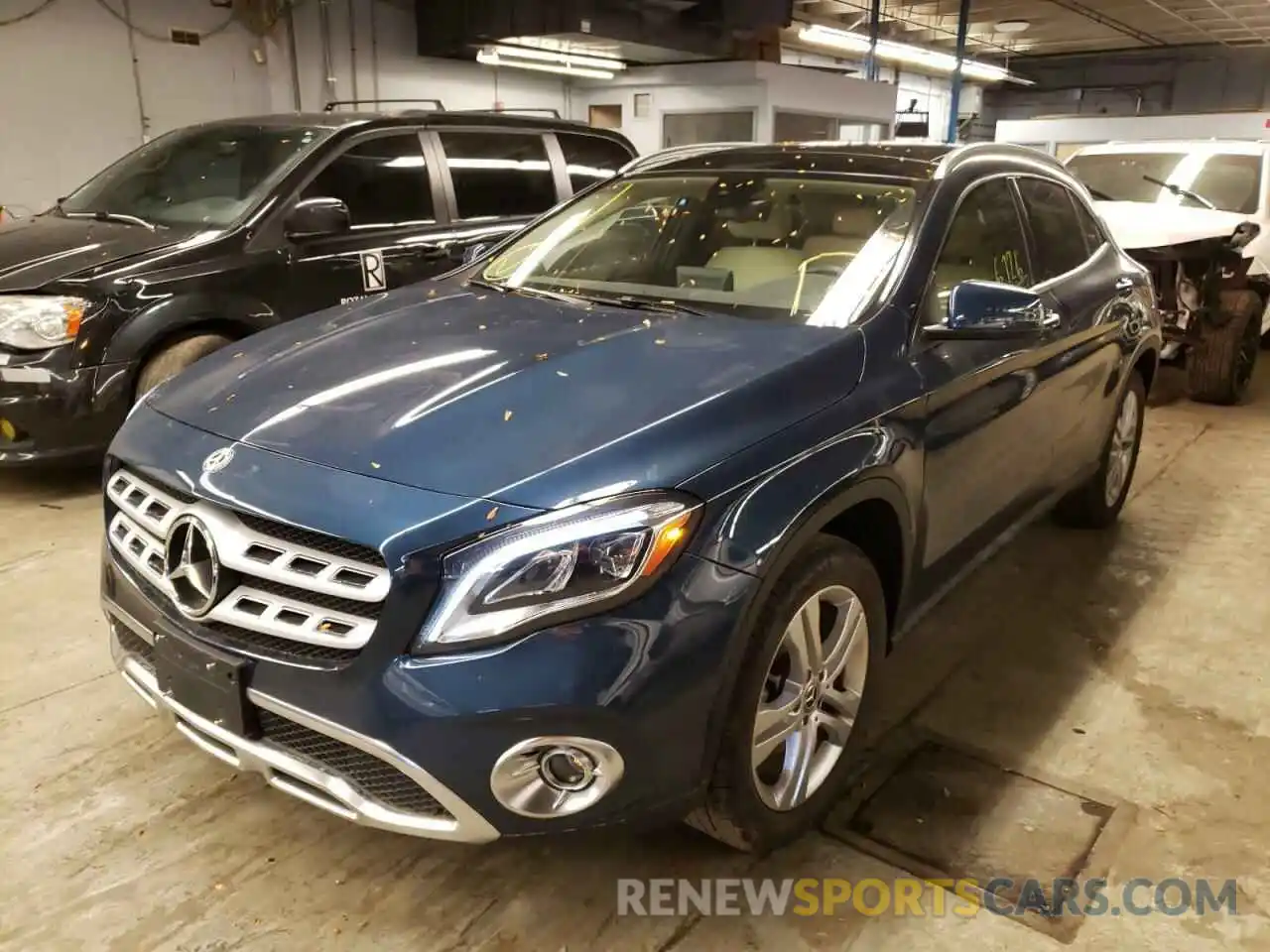 2 Photograph of a damaged car W1NTG4GB5LJ694568 MERCEDES-BENZ GLA-CLASS 2020