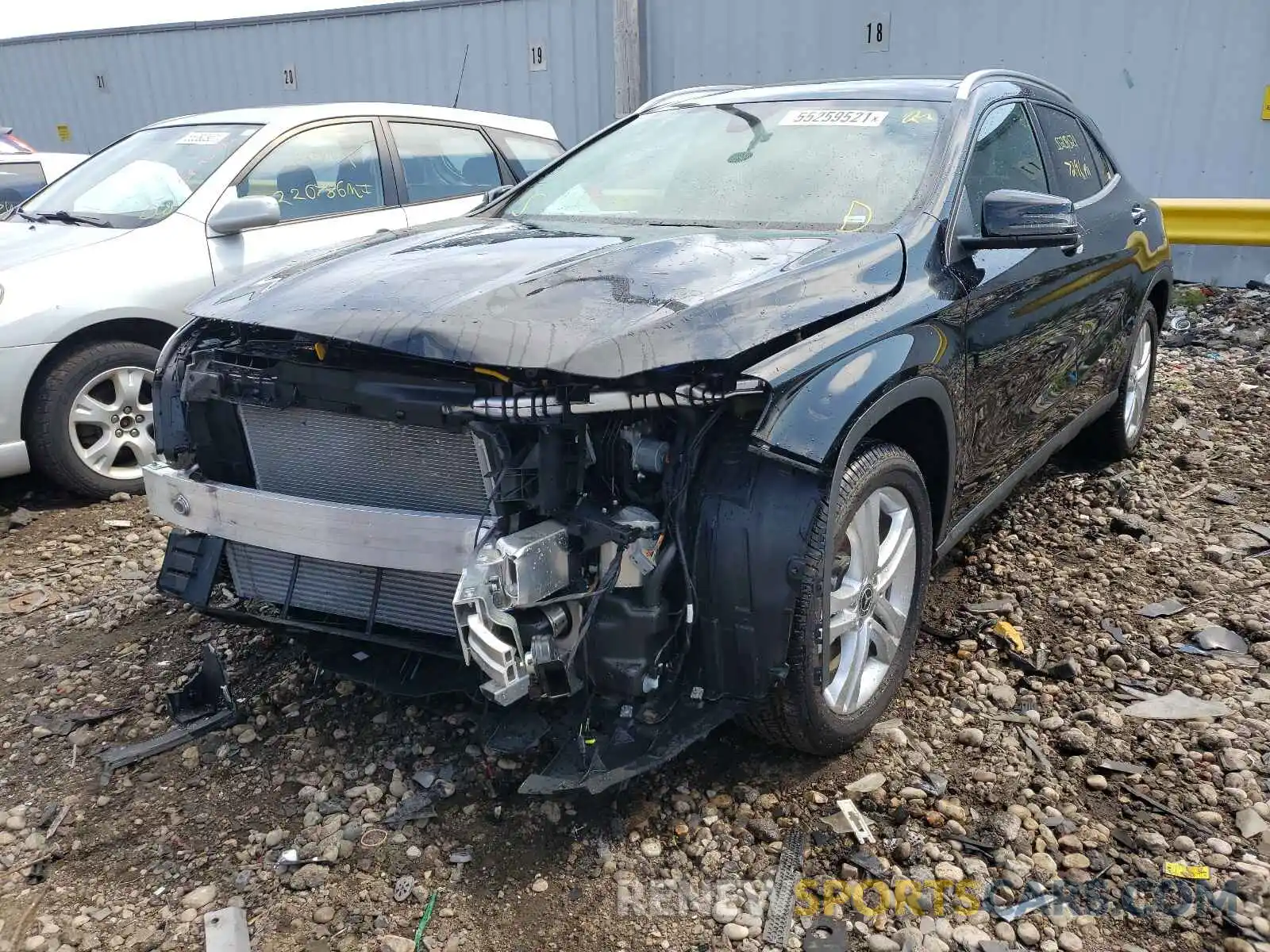 2 Photograph of a damaged car W1NTG4GB5LU040037 MERCEDES-BENZ GLA-CLASS 2020