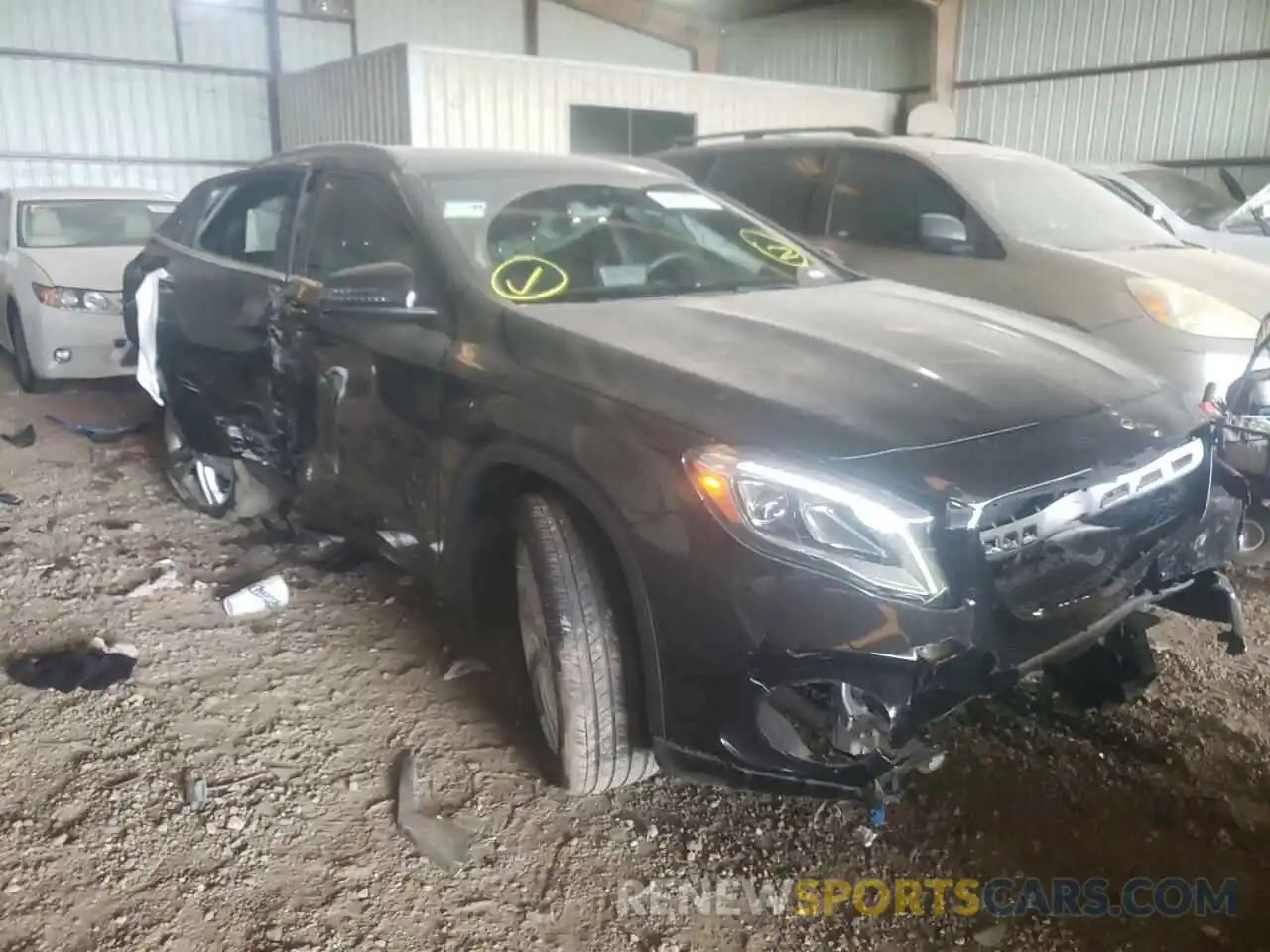 1 Photograph of a damaged car W1NTG4GB6LU029712 MERCEDES-BENZ GLA-CLASS 2020