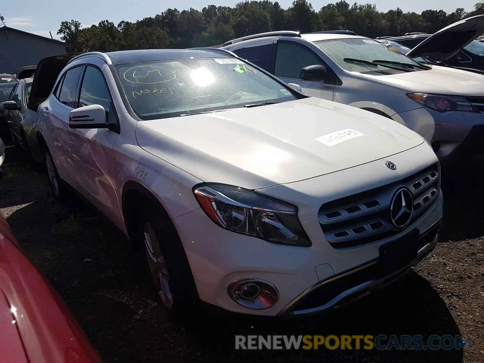 1 Photograph of a damaged car W1NTG4GB9LU030496 MERCEDES-BENZ GLA-CLASS 2020