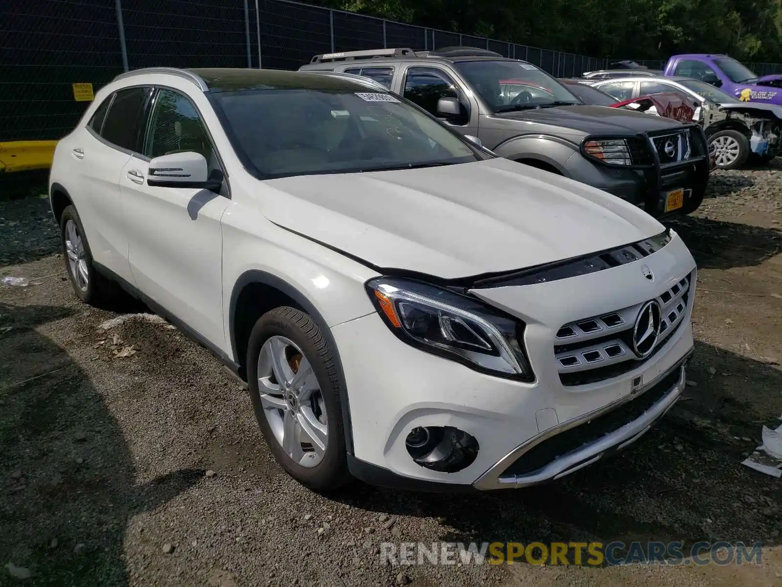 1 Photograph of a damaged car W1NTG4GB9LU030627 MERCEDES-BENZ GLA-CLASS 2020