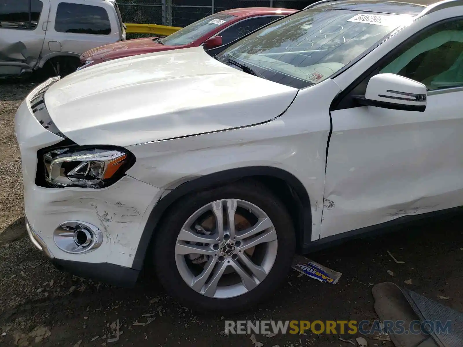 9 Photograph of a damaged car W1NTG4GB9LU030627 MERCEDES-BENZ GLA-CLASS 2020