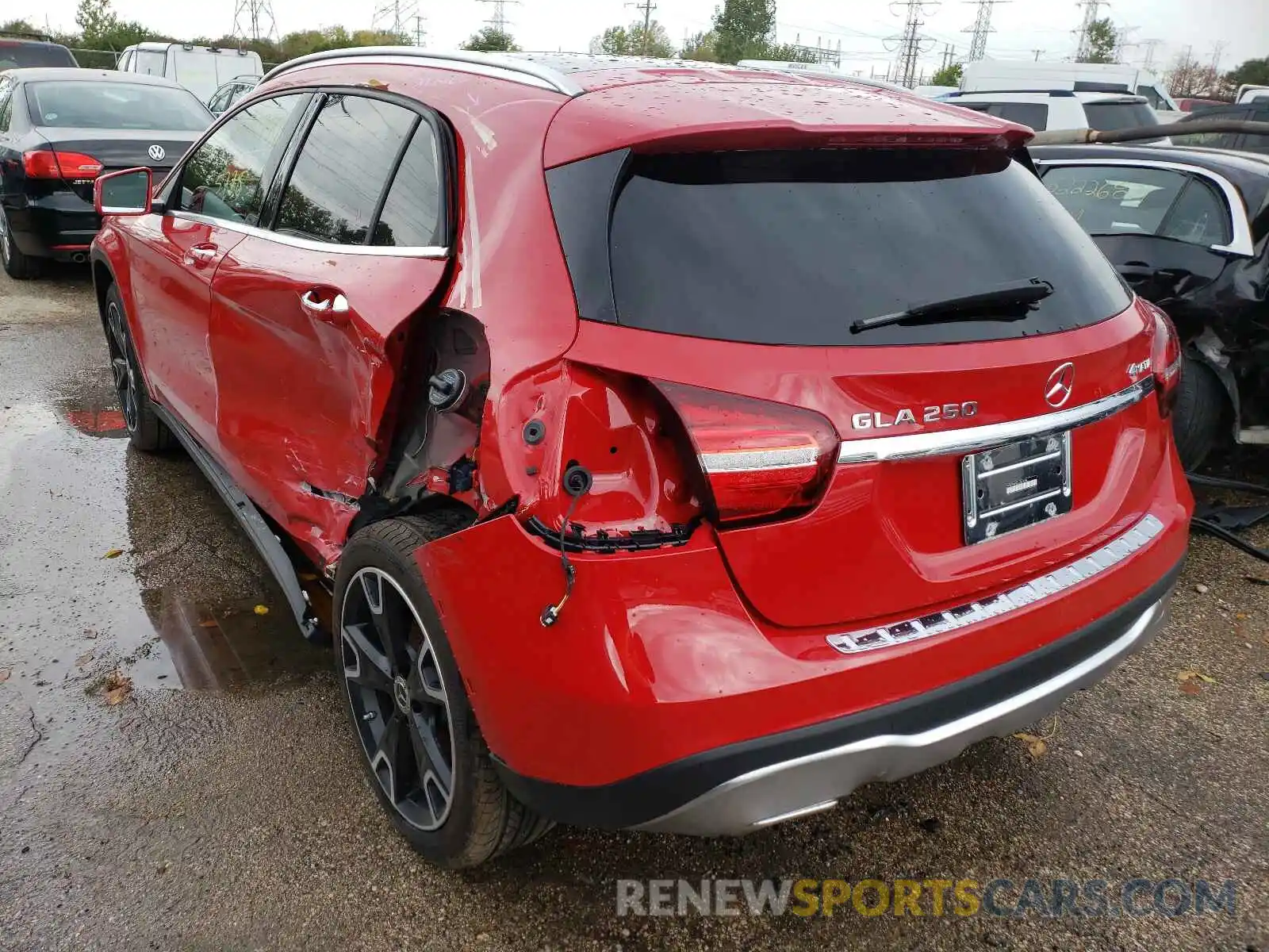 3 Photograph of a damaged car W1NTG4GBXLU029356 MERCEDES-BENZ GLA-CLASS 2020