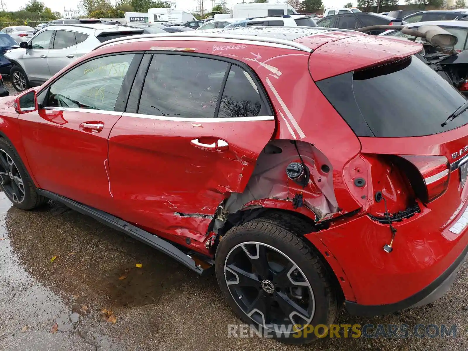 9 Photograph of a damaged car W1NTG4GBXLU029356 MERCEDES-BENZ GLA-CLASS 2020