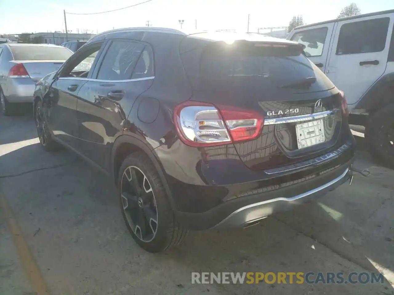 3 Photograph of a damaged car WDCTG4EB0LU026731 MERCEDES-BENZ GLA-CLASS 2020