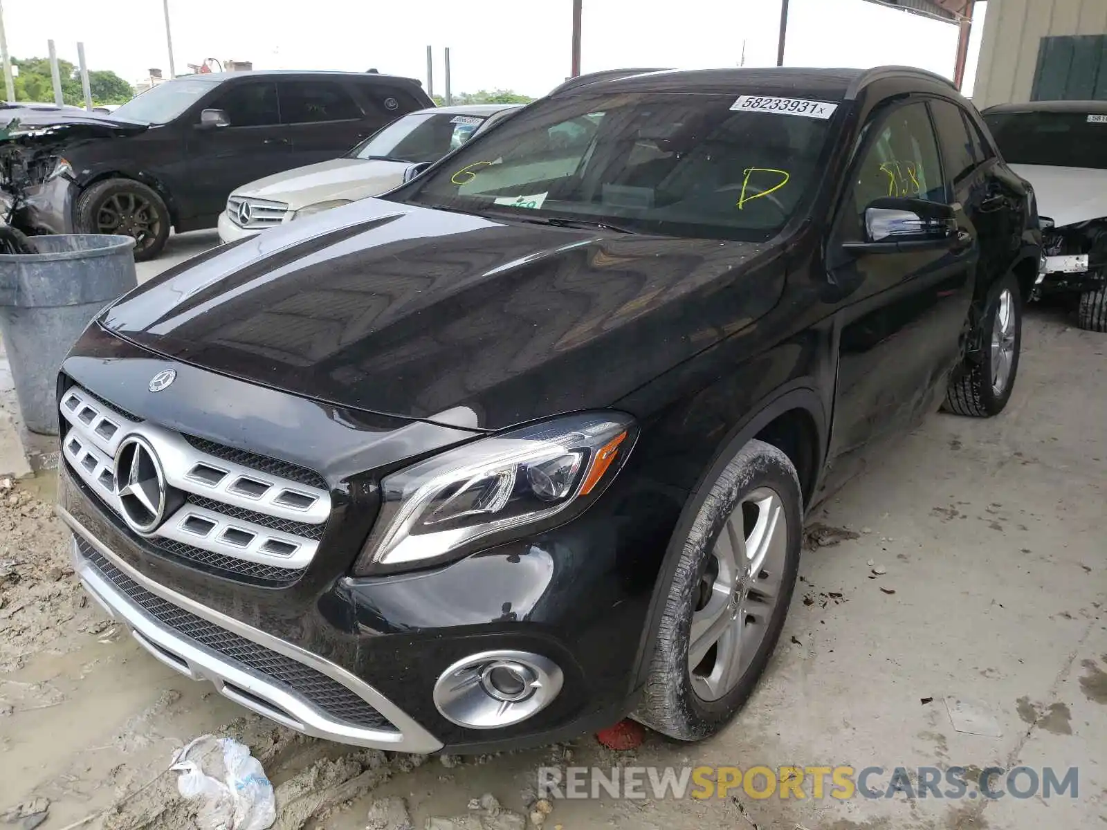 2 Photograph of a damaged car WDCTG4EB0LU028091 MERCEDES-BENZ GLA-CLASS 2020