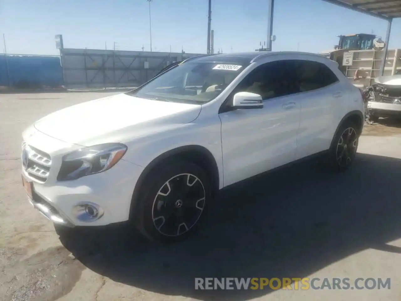 1 Photograph of a damaged car WDCTG4EB0LU028141 MERCEDES-BENZ GLA-CLASS 2020